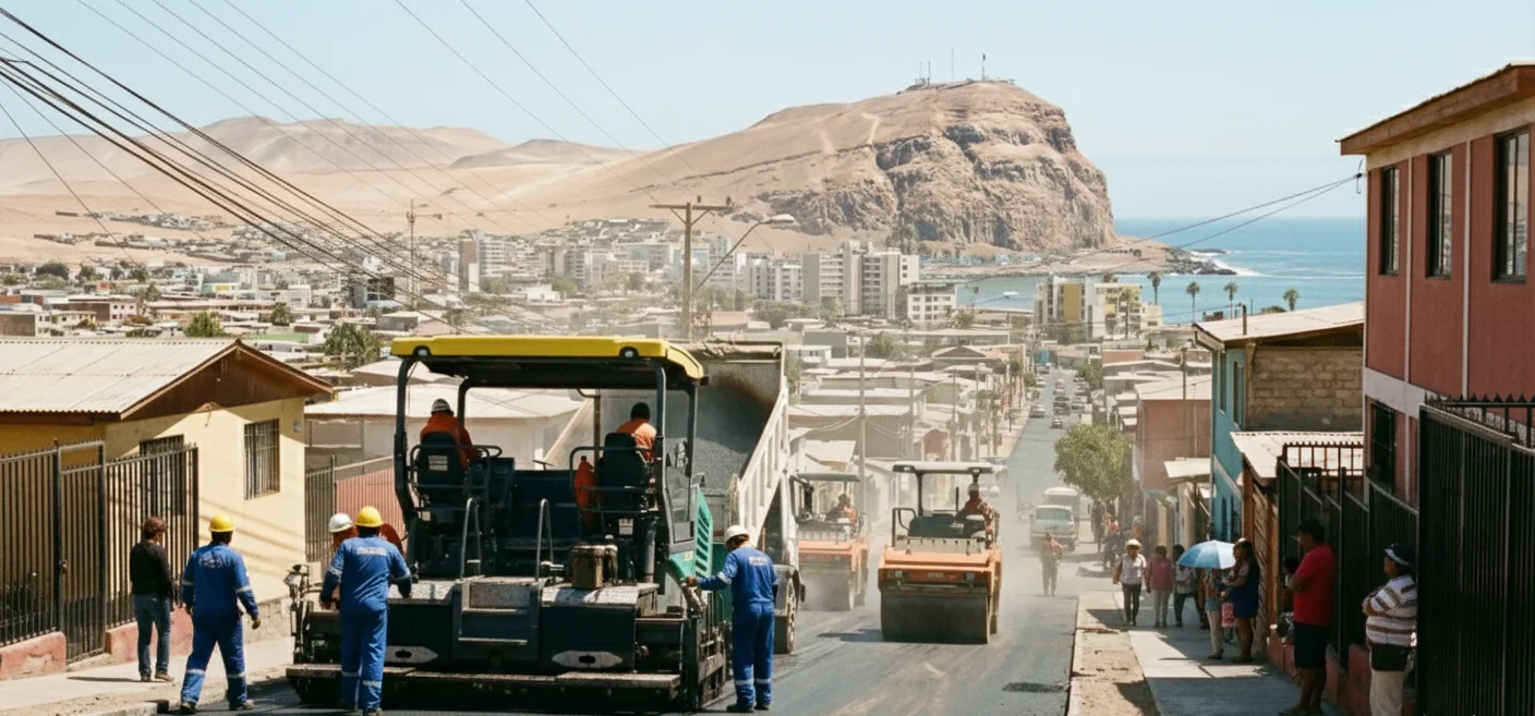 Trabajos de pavimentación