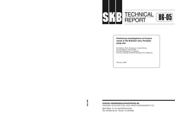 Más sobre Investigaciones Preliminares de Zonas de Fractura en el Área de Brändan