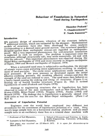 Más sobre Comportamiento de las Cimentaciones en Suelo Saturado