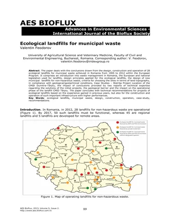 Más sobre Vertederos Ecológicos para Residuos Municipales