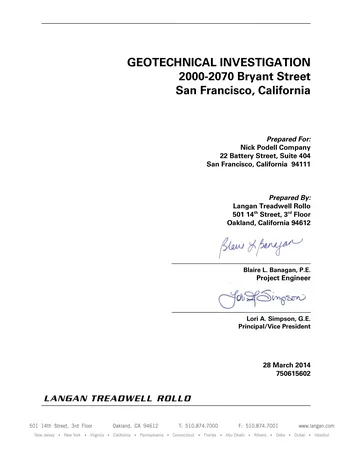 Más sobre Investigación Geotécnica