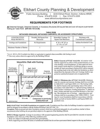 Más sobre El Diseño de Cimientos Continuos de Suelo